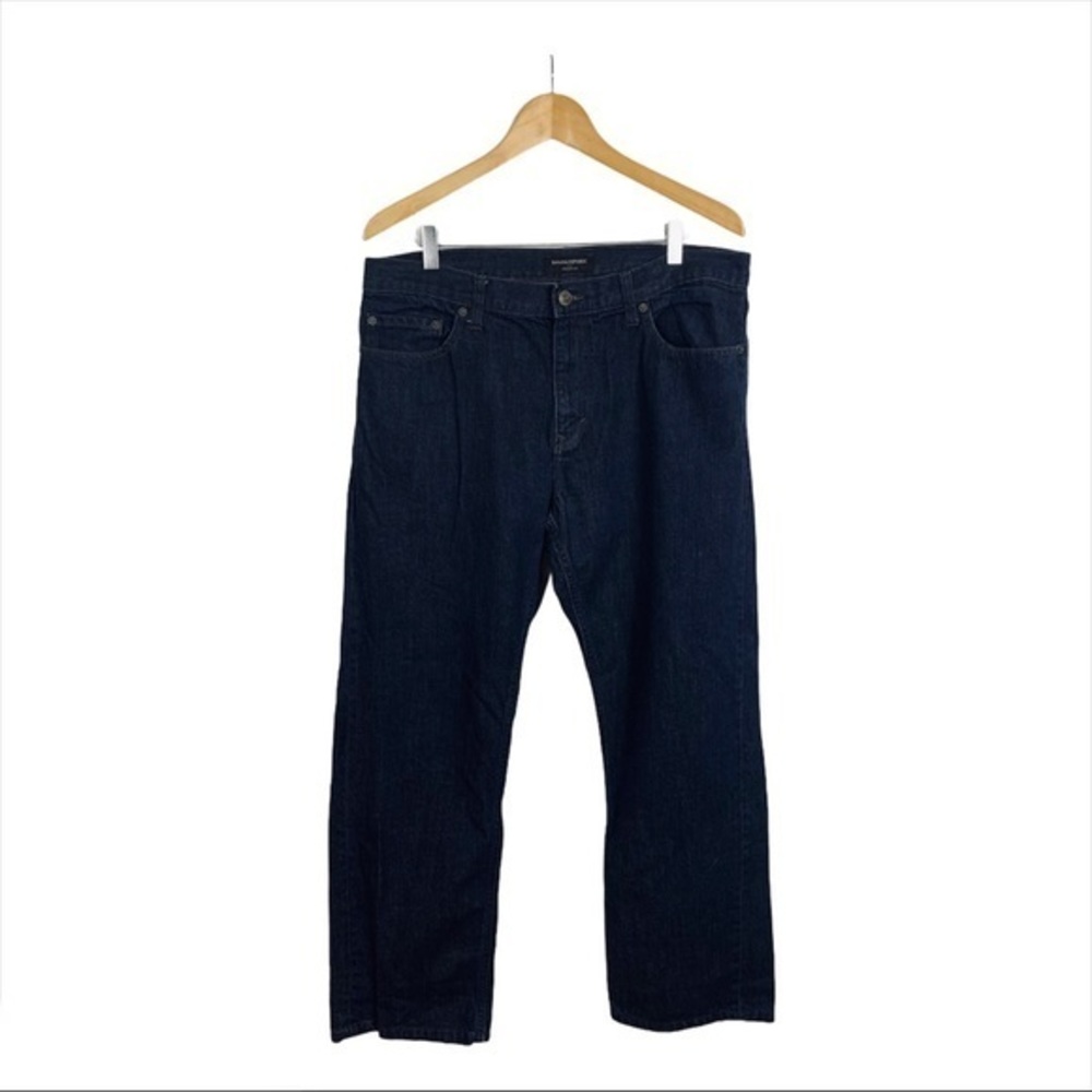 BANANA REPUBLIC Jeans straight 36x34 dark wash